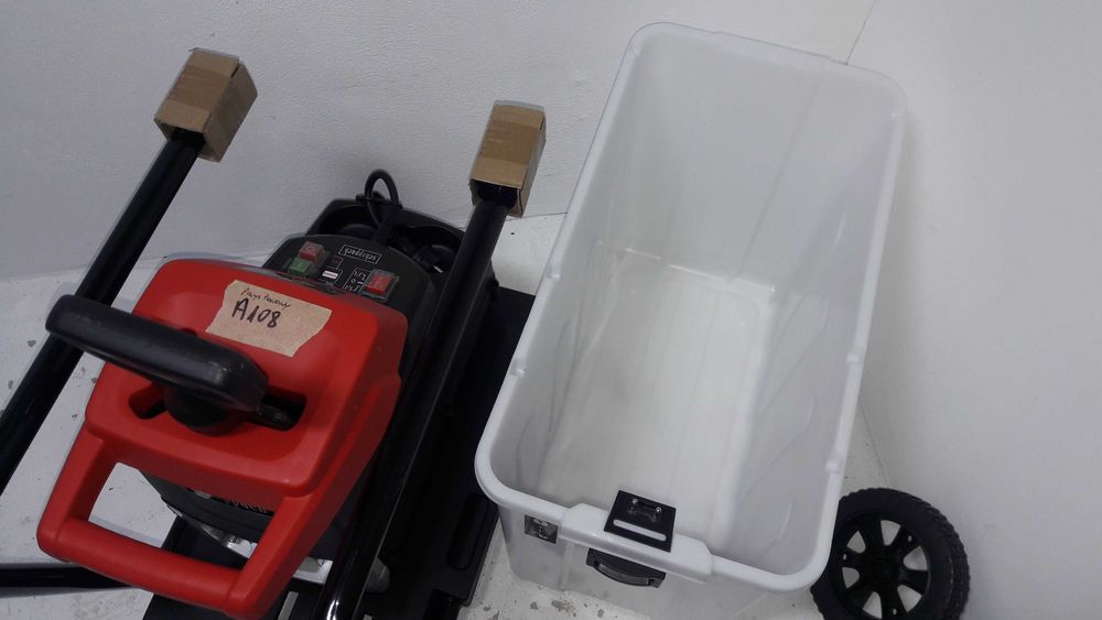 NOWY Frezowy rozdrabniacz do gałęzi Scheppach GS60 Z koszem