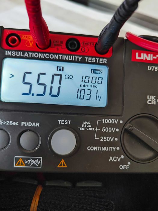 Miernik rezystancji izolacji UT501B - Profesjonalny Tester Izolacji