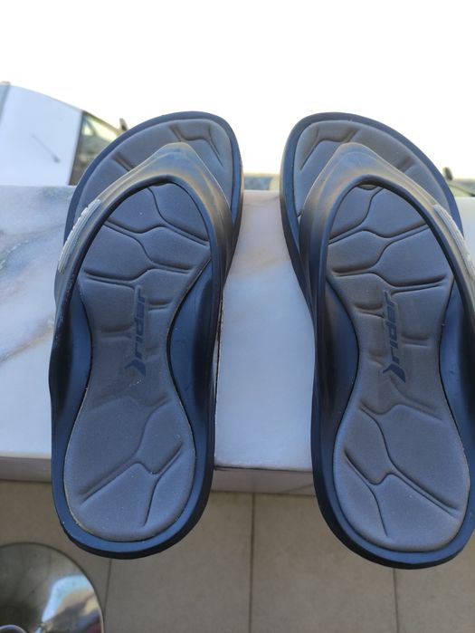 Chinelos Pretos Grendene Rider 39/40