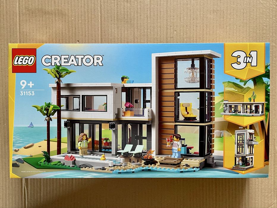 TANIO / Nowe LEGO® 31153 Creator 3w1 - Nowoczesny dom