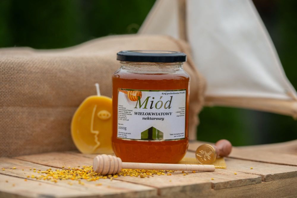 Miód Wielokwiatowy 1kg