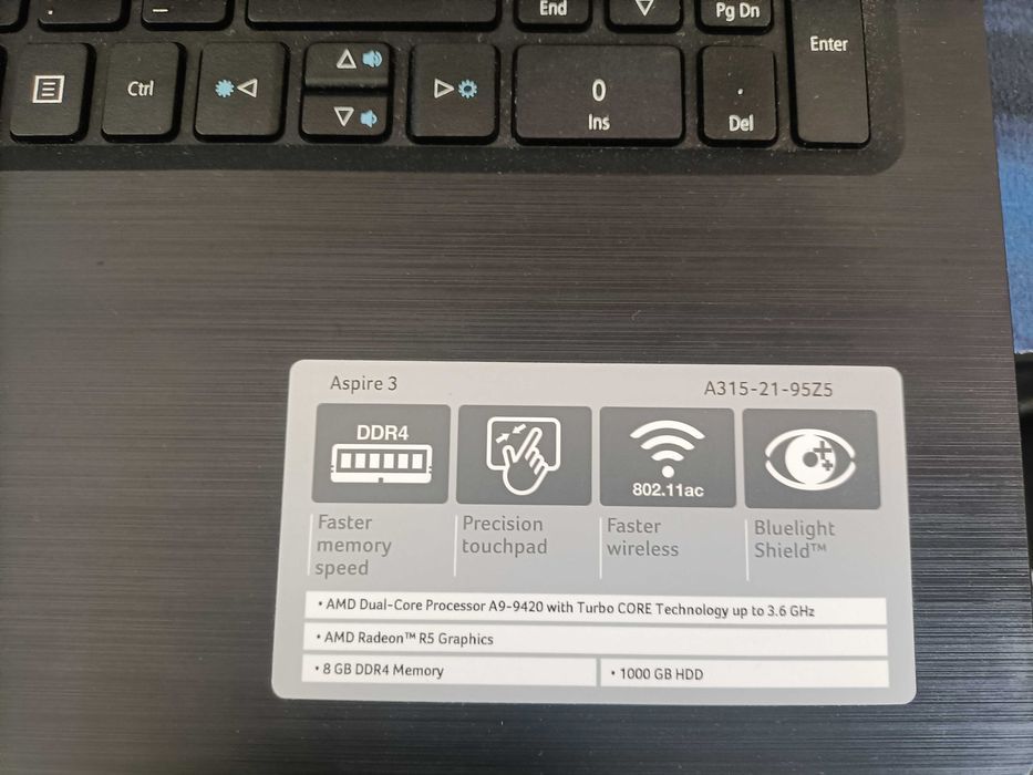 Portatil Acer AMD