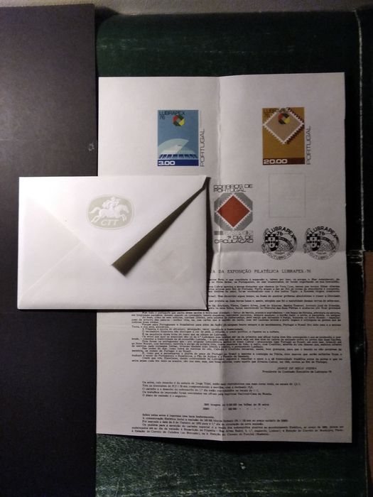 1976 FDC Exposição Filatélica Lubrapex 76 MNH **