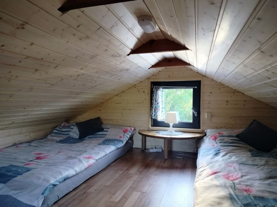Domek na Kaszubach,BALIA sauna JACUZZI,staw, wieś