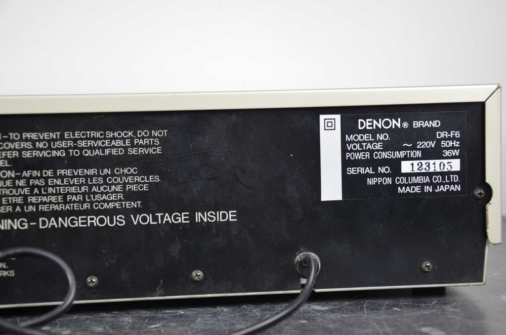 MAGNETOFON DECK DENON DR-F6 SUPER OKAZJA