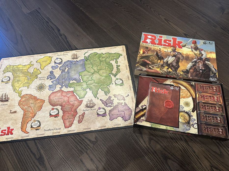 Настольная Игра Risk Hasbro Gaming The game of strategic conquest