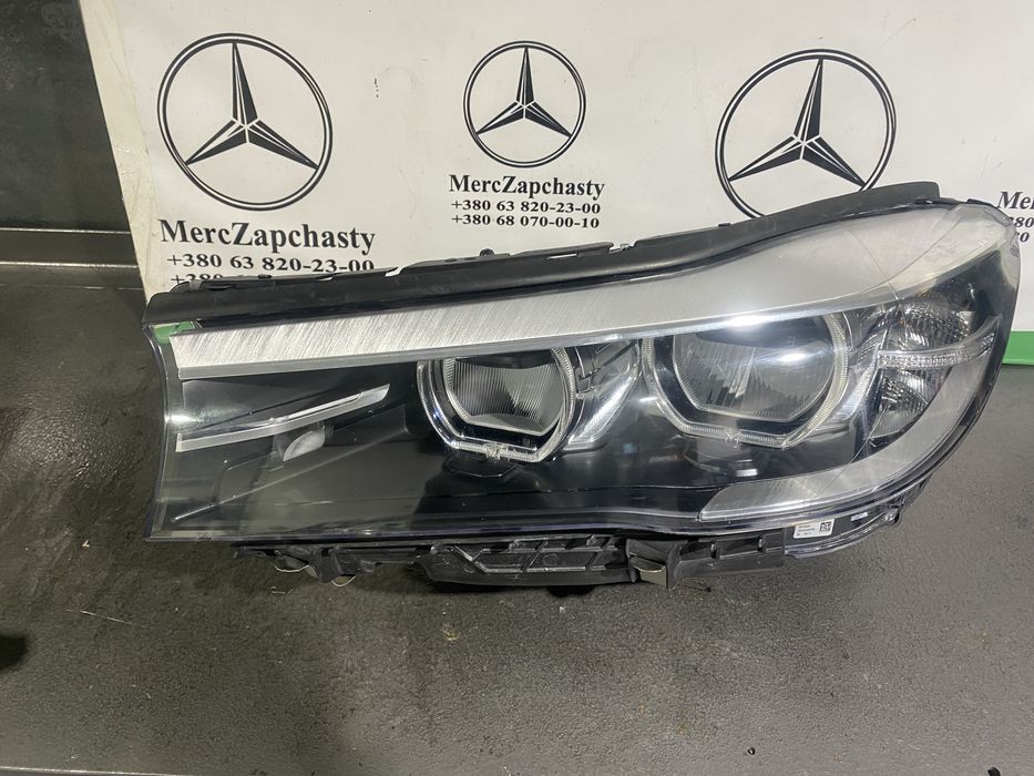 BMW 7 led фара ліва 2016рік + G11 G12