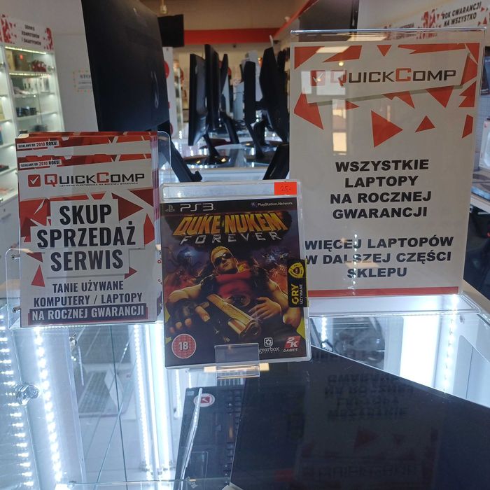 Gra PlayStation 3 PS3 Duke Nukem Forever Gwarancja 1 Rok QUICK-COMP