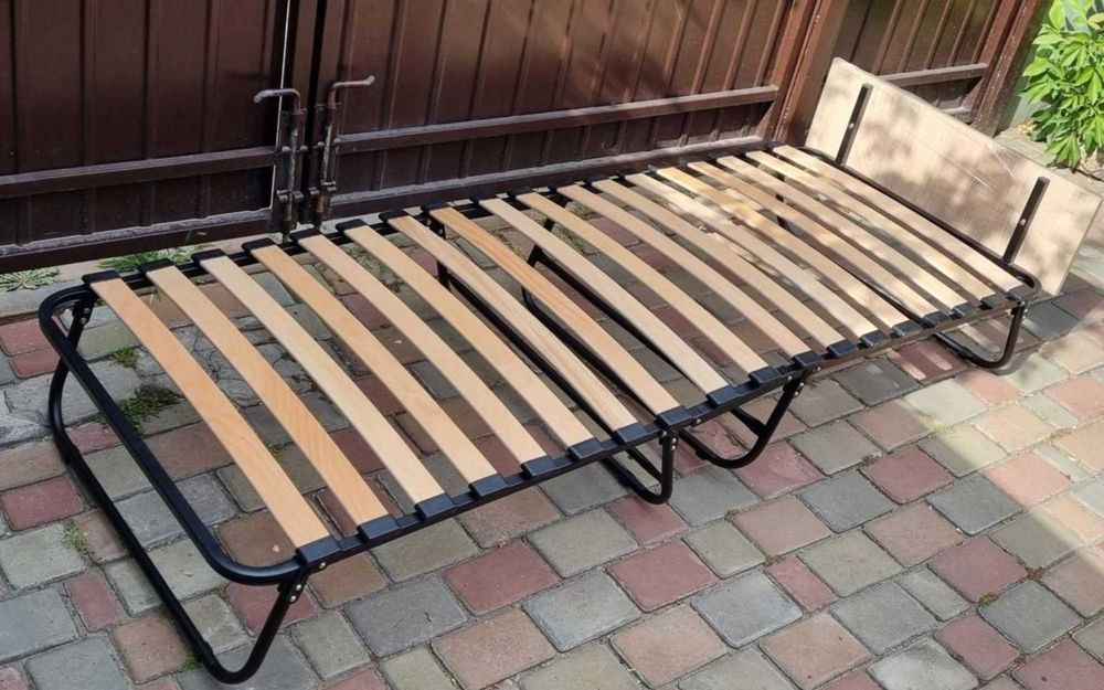 Розкладне ліжко розкладачка раскладушка раскладная кровать с матрасом