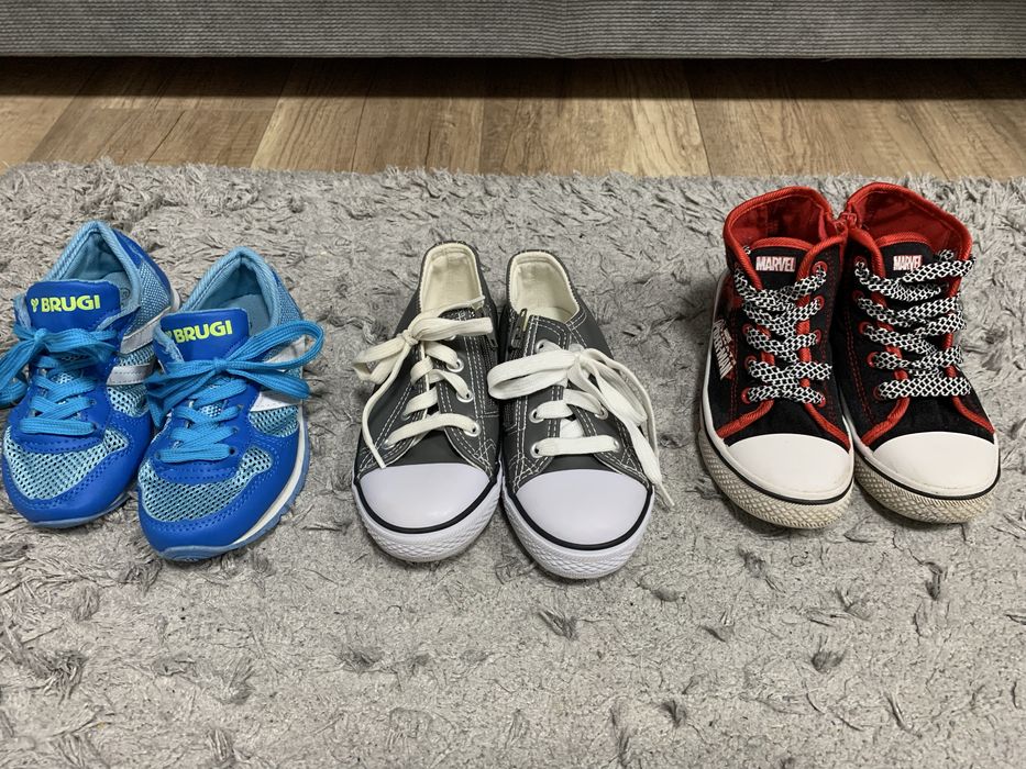 Zestaw butów dla chłopca trampki adidasy 28,29,30