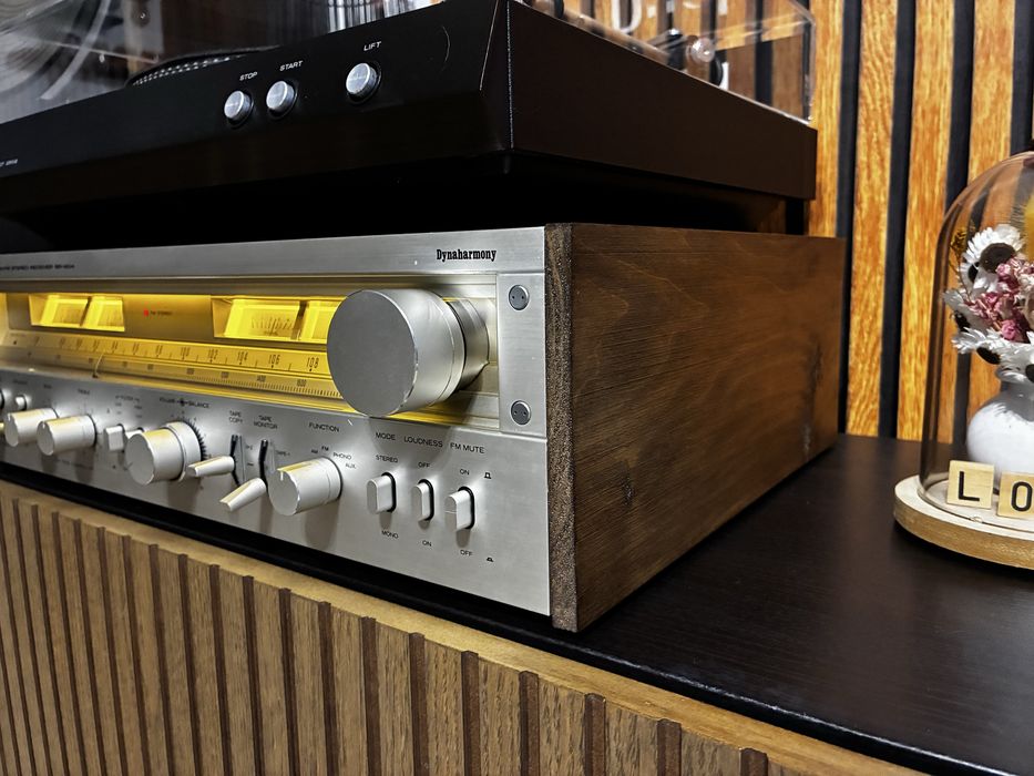 Amplituner Vintage Hitachi SR-804 po serwisie