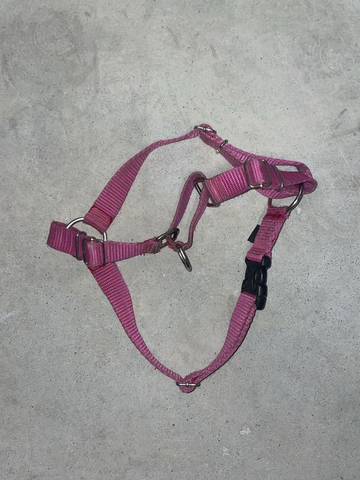 Różowe szelki dla psa dog style guard easy walk L