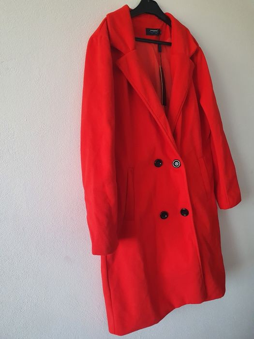Nowy czerwony plaszcz xxl