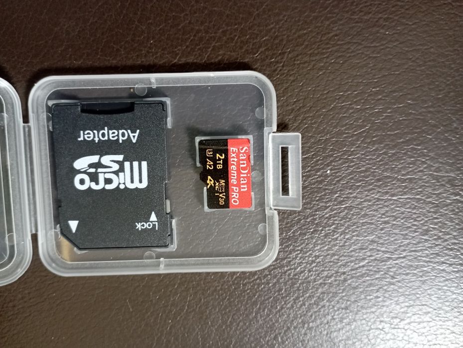 Карта пам'яті SanDian Extreme Pro microSDXC 2 TB UHS-T U3+ SD адаптер