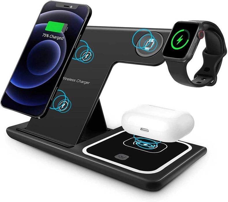 Беспроводная зарядная станция 3 в 1