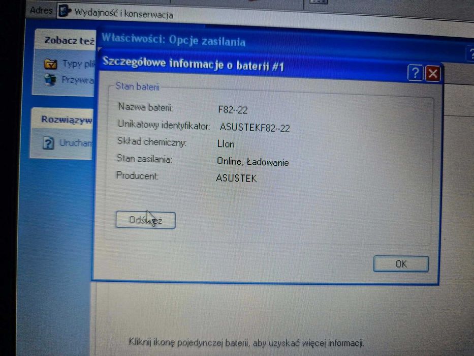 Laptop Asus K50C Intel Celeron 220, Windows XP