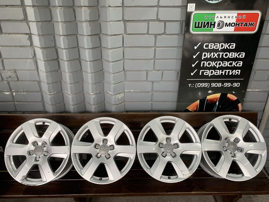 99 (273) Оригинальные литые диски Audi A6 C7 R17 5/112 et37 4g0601025l