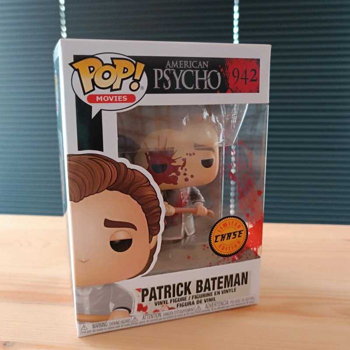 Funko Pop Movie American Spycho Patrick Bateman Chase