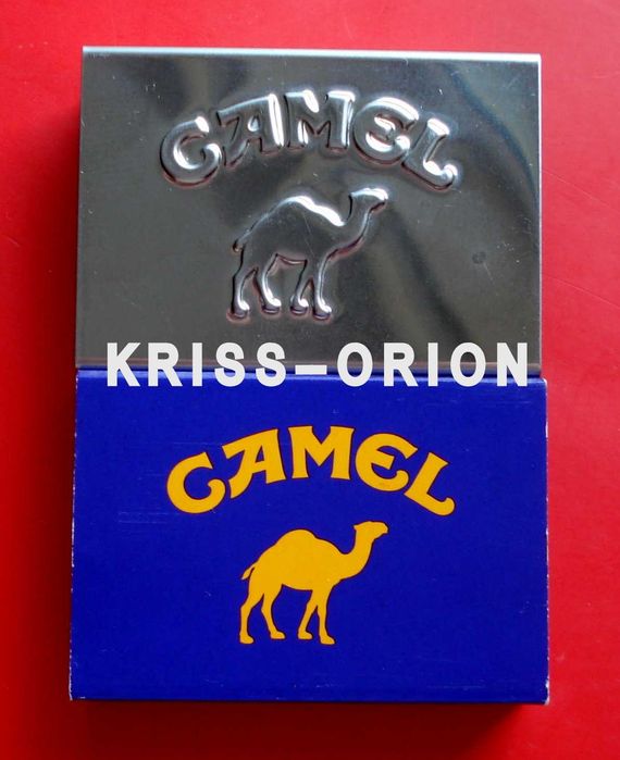 Zapałki Camel w metalowym etui - Oryginał.