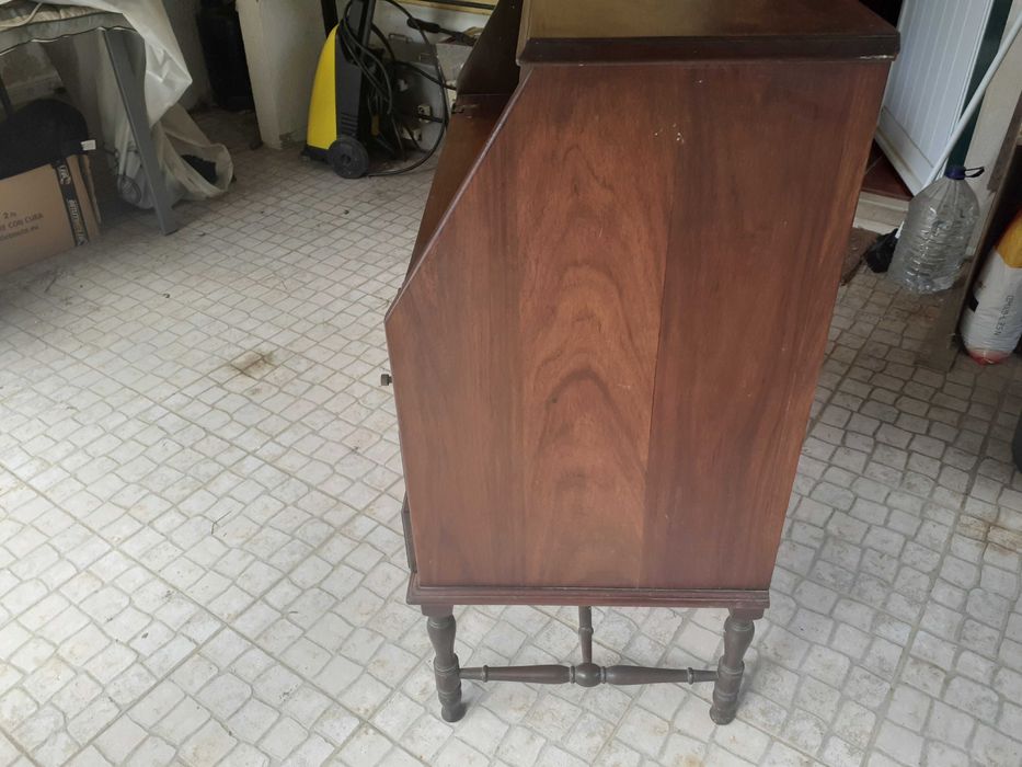 Escravaninha em Madeira Vintage