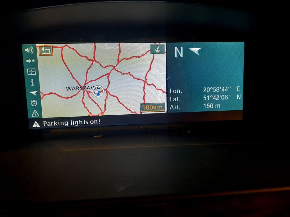 Duza Nawigacja CCC LIFT BMW E60 Komplet Ekran Jednostka Idrive