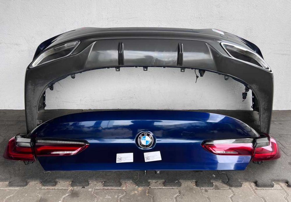 крышка багажника кришка багажник кляпа задний комплект бампер bmw 8 g14 g15 g16 бмв 8 г14 г15 г16 разборка шрот