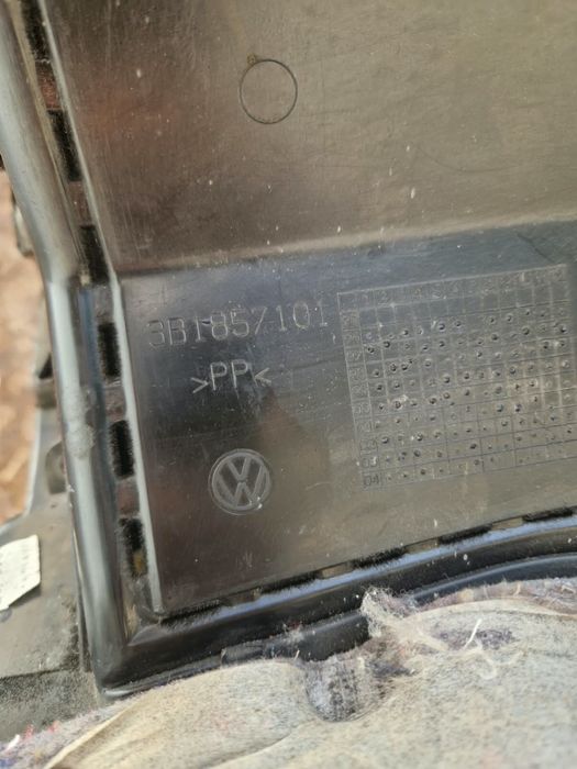 Schowek pasazera vw passat b5 skoda superB antracyt szary