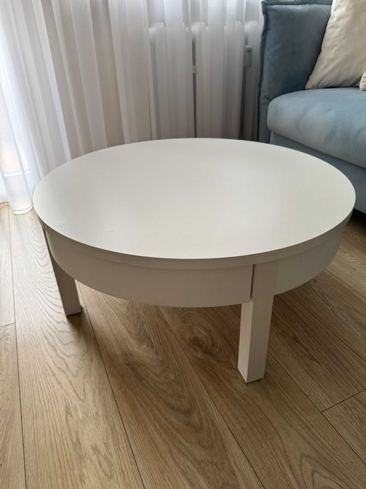 Stolik kawowy niski VOX Simple biały 80cm