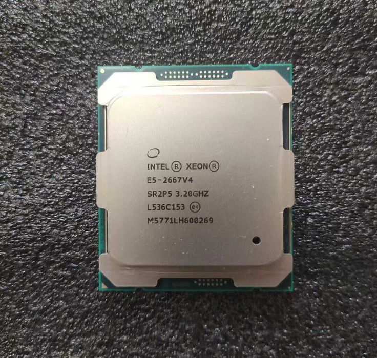 Intel Xeon E5 2667 V4 (8 ядер/16 потоків) част.від 3200 - до 3800 GHz