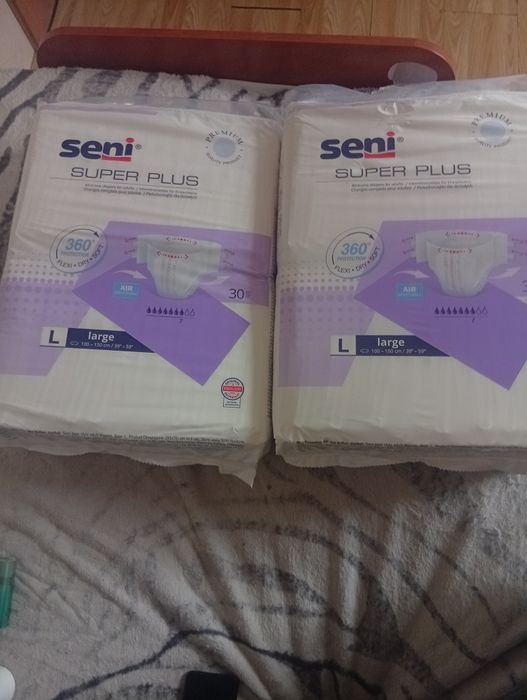 Pieluchomajtki Seni Super Plus roz. L 60 szt.