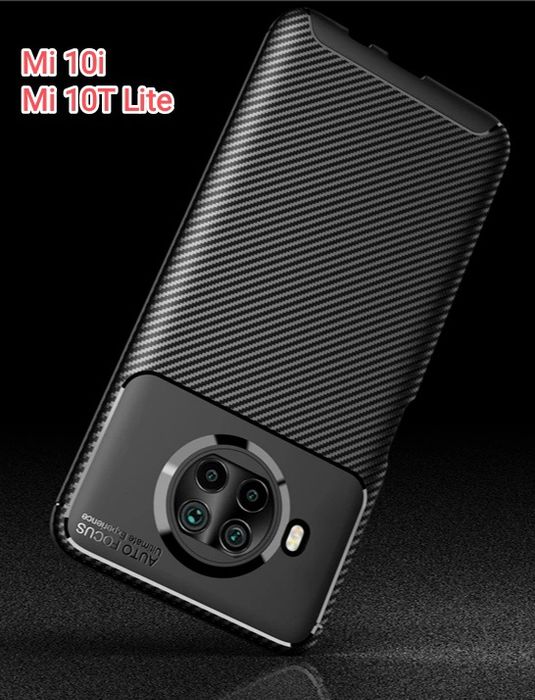 Capa T/ Carbono P/ Xiaomi  Mi 10i / Mi 10T Lite / Mi 11 / Mi 10 Ultra