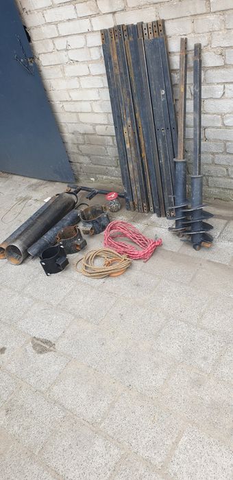 Wiertnica do kopania studni głębinowej , abisyńska