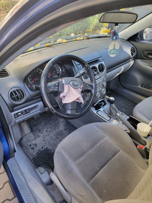 Mazda 6 2.0 benzyna + LPG uszkodzony