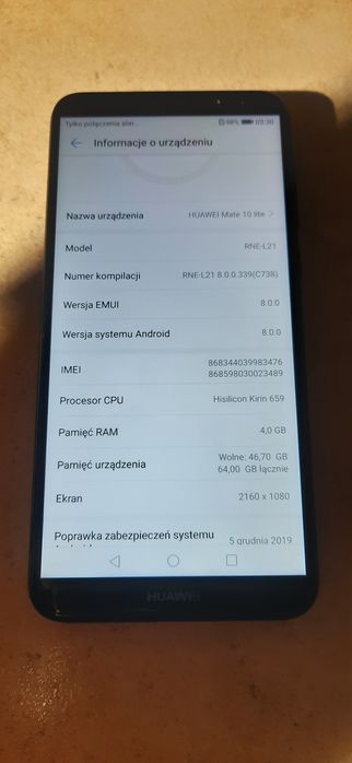 Huawei mate 10 lite