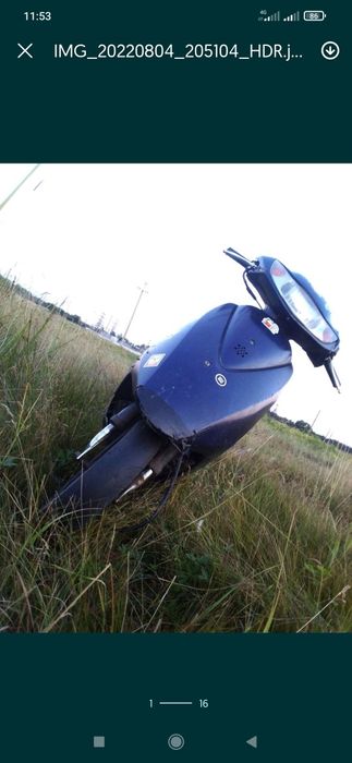 Скутер Хонда діо 62/68 honda dio 62/68 по-ЗАПЧАСТИНАХ двигун