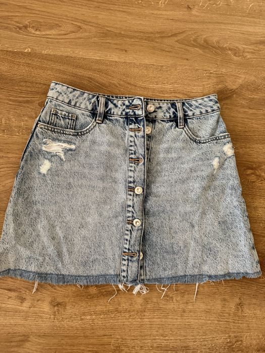 Джинсова жіноча спідниця Zara