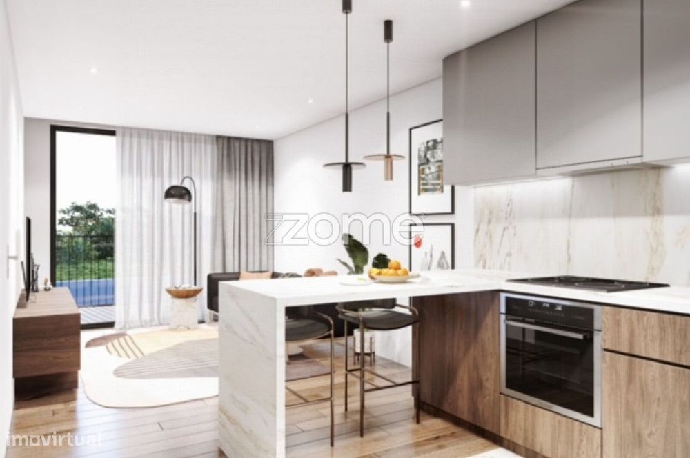 Apartamento T0 NOVO em São José de São Lázaro - Braga
