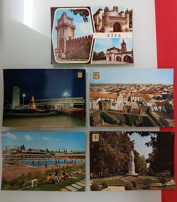 POSTAIS: Bombarral, Pombal, Elvas, T. Vedras , Beja e Castelo Branco
