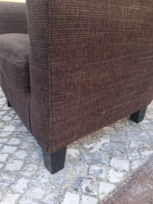 Poltrona em tecido