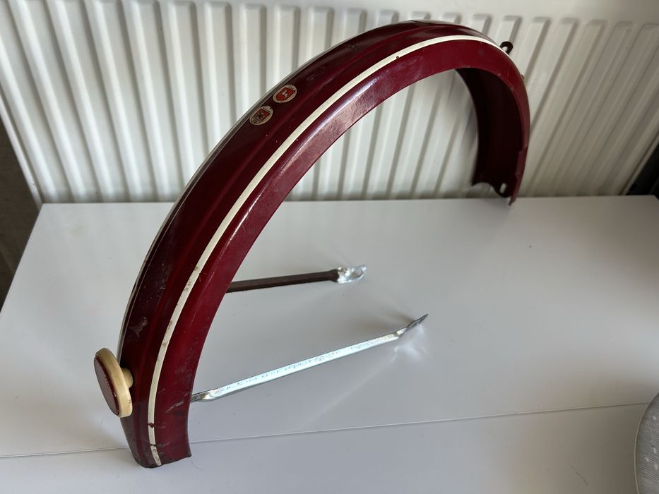 Błotnik Romet Karat Sokoł Gil blaszany lata 60/70 z odblaskiem