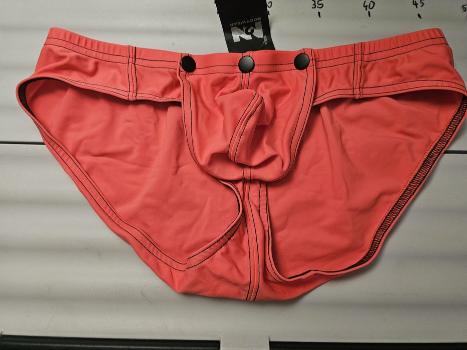 N2N Titan slipy męskie kąpielówki XL bulge wyprofilowane  ring  rozpinane
