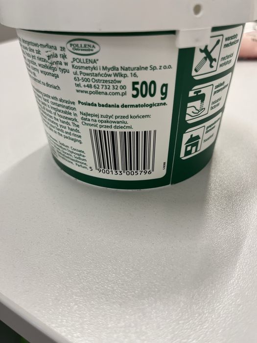 Pasta BHP Mydło luksja i damla