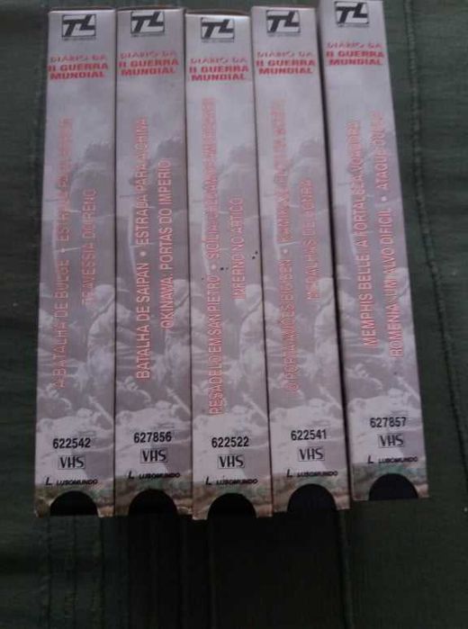 Diário da II Guerra Mundial - 5 Cassetes