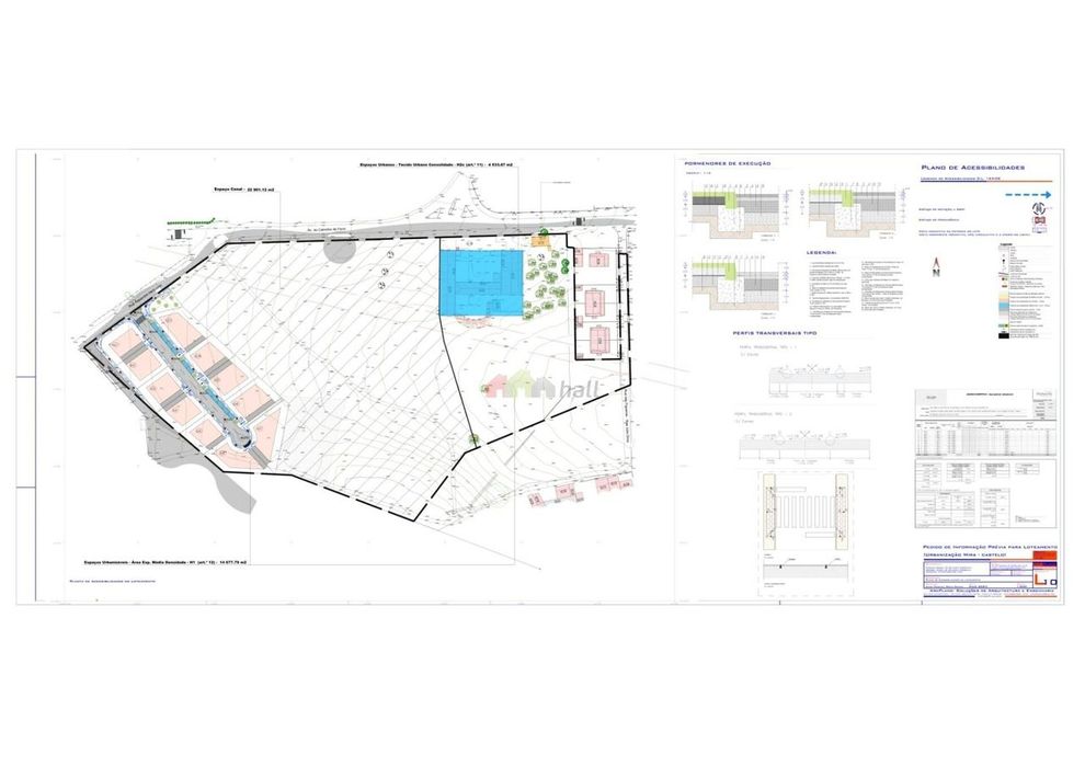Lote aprovado p/construção de apartamentos e moradias