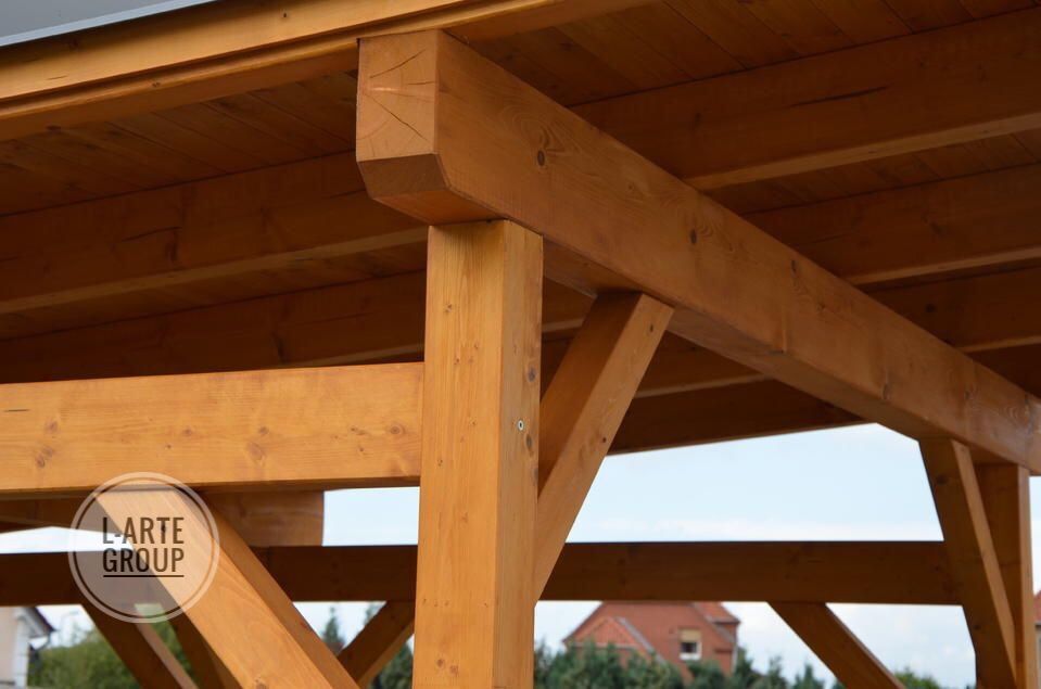 Carport garażowa 380x580 Producent Solidna