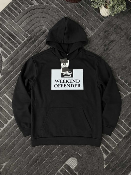 Толстовка Weekend Offender Prison - Викенд Оффендер Худи Черное