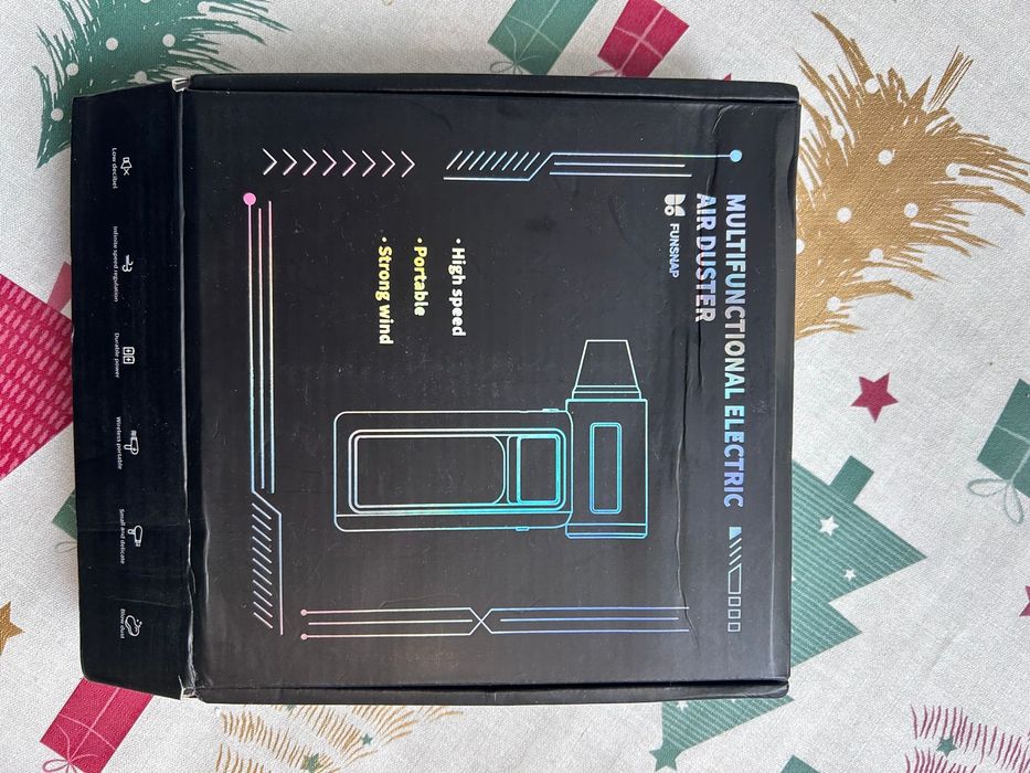 Soprador Elétrico Portátil + Aspirador – Ideal para PC e Teclado