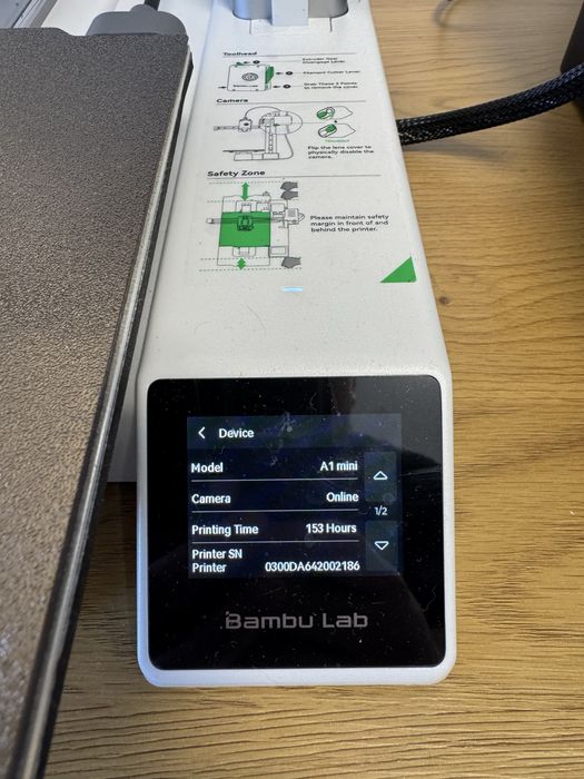 Bambu Lab A1 Mini 3д принтер