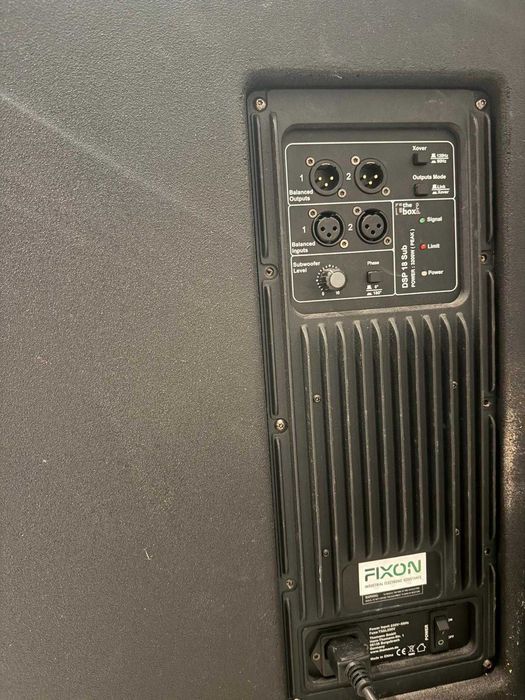 Sistema de som ativo The Box Pro – Sub 18” + 2 colunas DSP 112