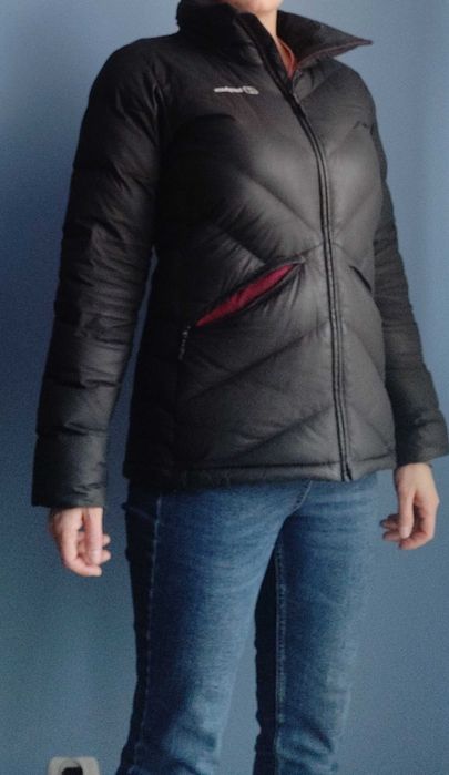 Pikowana kurtka zimowa puch kaczy Berghaus M